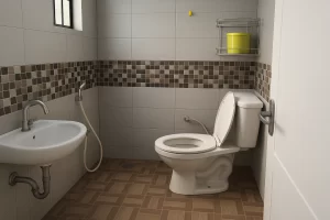 attached washroom