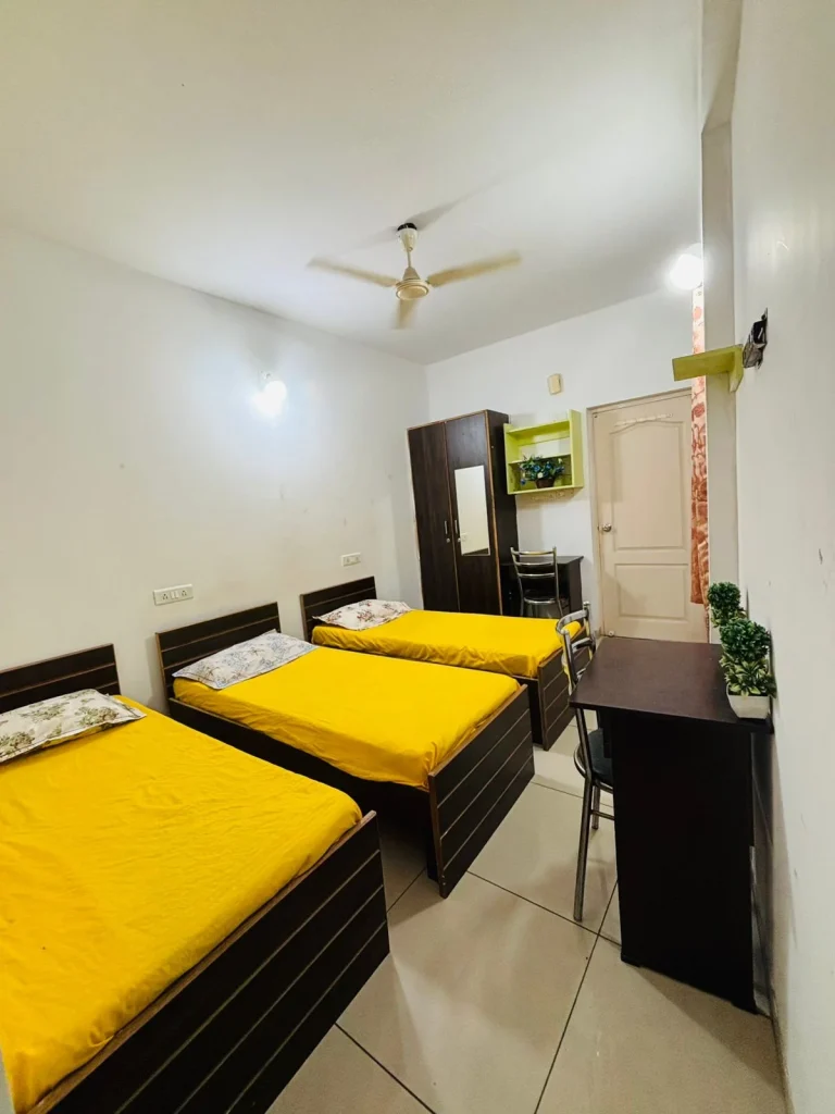 Three Sharing PG Rooms near Bannerghatta Road