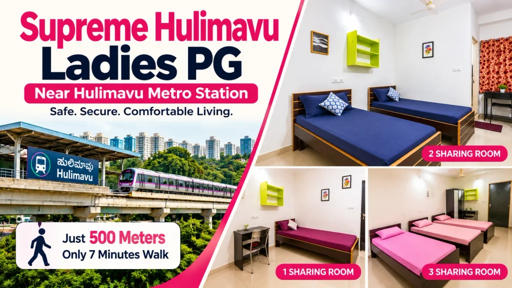 PG Near Hulimavu Metro Station
